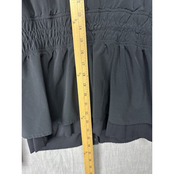 Lululemon Women Sights Seen Jacket Sz 8 Lightweight Woven Sweatwicking Black - Picture 6 of 10